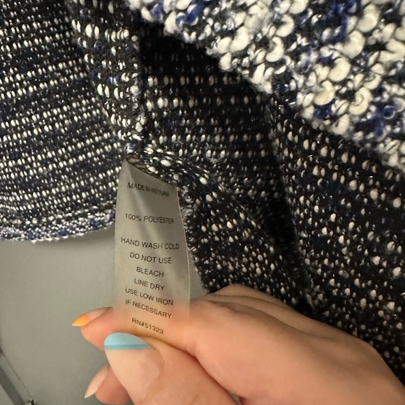 Chaus New York tweed cardigan - size XL - Picture 10 of 10